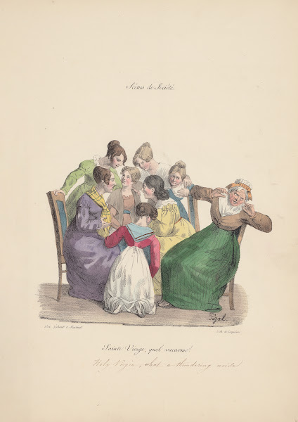 Recueil des scenes familieres et de societe de Paris Pl13 1833
