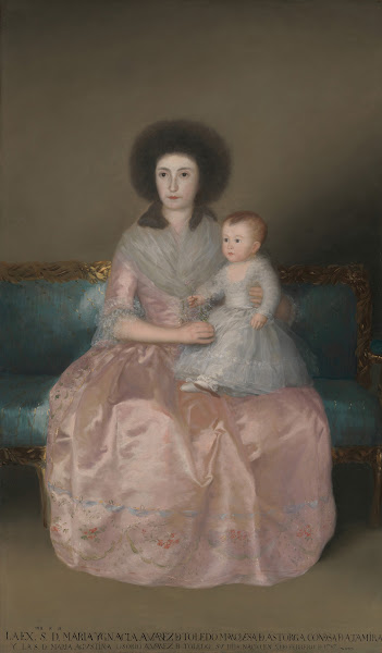 Condesa de Altamira and Her Daughter María Agustina 178788