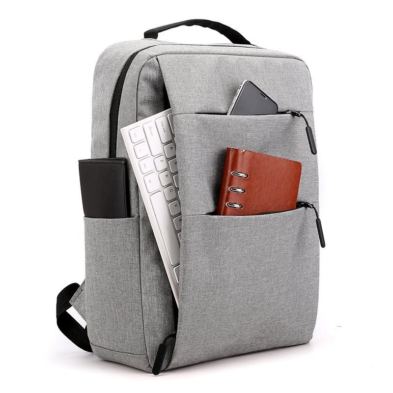 Nylon backpack with USB port, 20–35 L