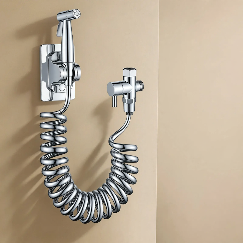 Brass toilet spray set with hose