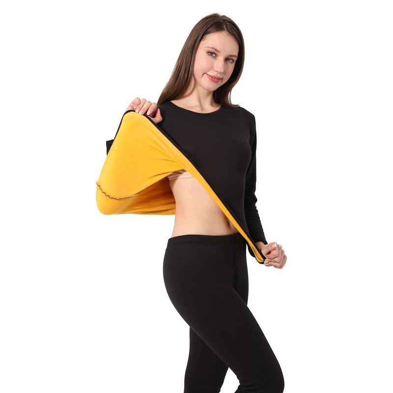 Thermo-Unterwäsche-Set, gefüttert, für Damen und Herren