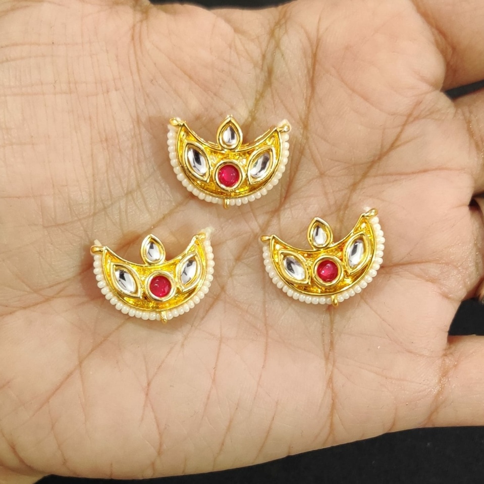 White Pink Moti Chandra-C209-pack of 3
