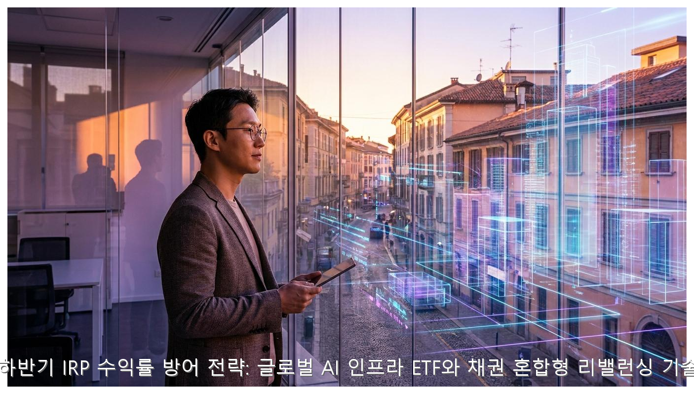 2026 IRP AI ETF 리밸런싱 기술 핵심 안내 및 분석 인포그래픽 (2)