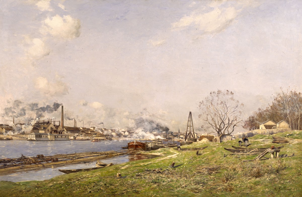 La Seine à Conflans Charenton 1892