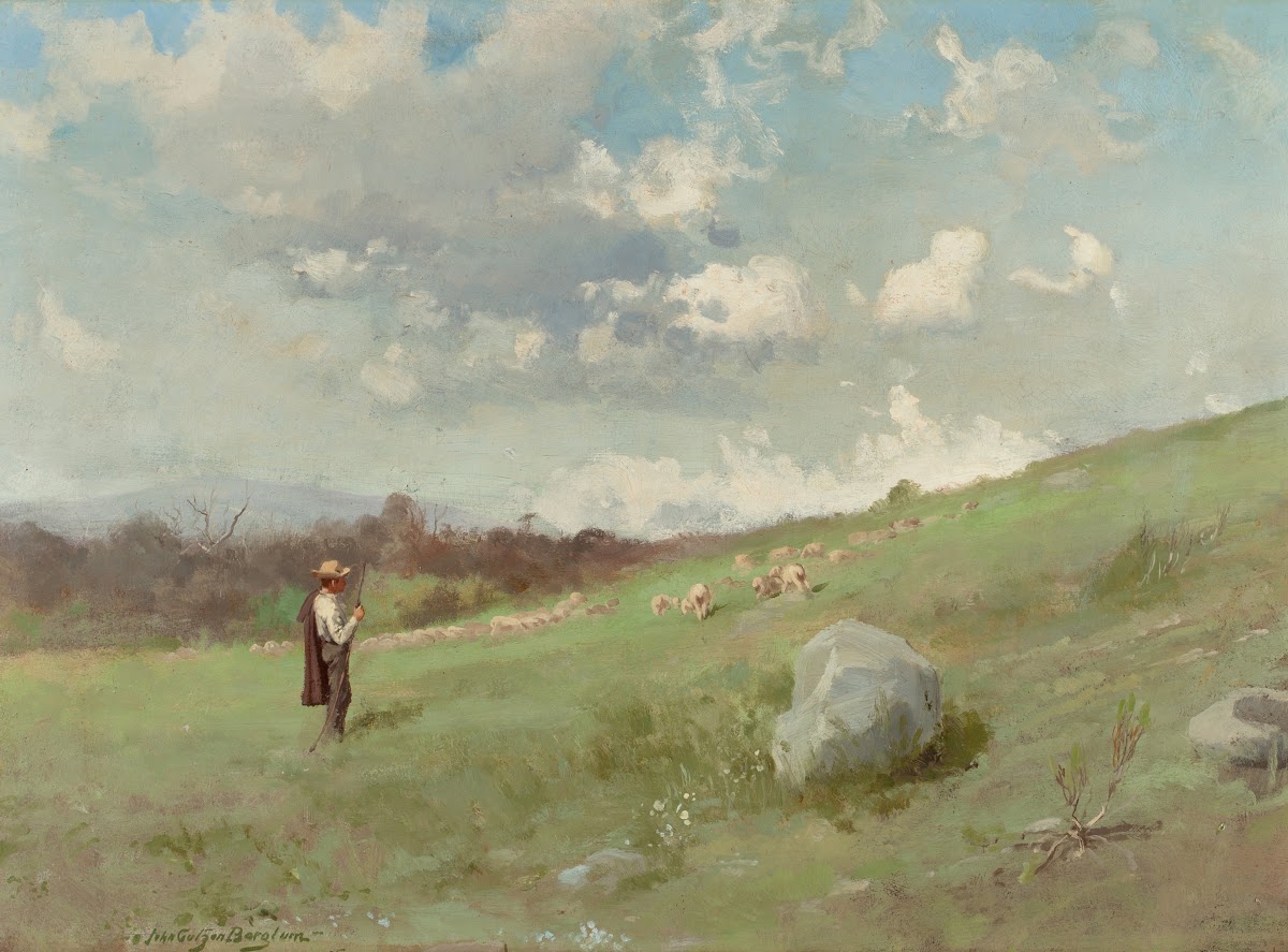In The California Hills 1895