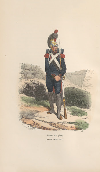 Sapeur du génie Garde Impériale 1844