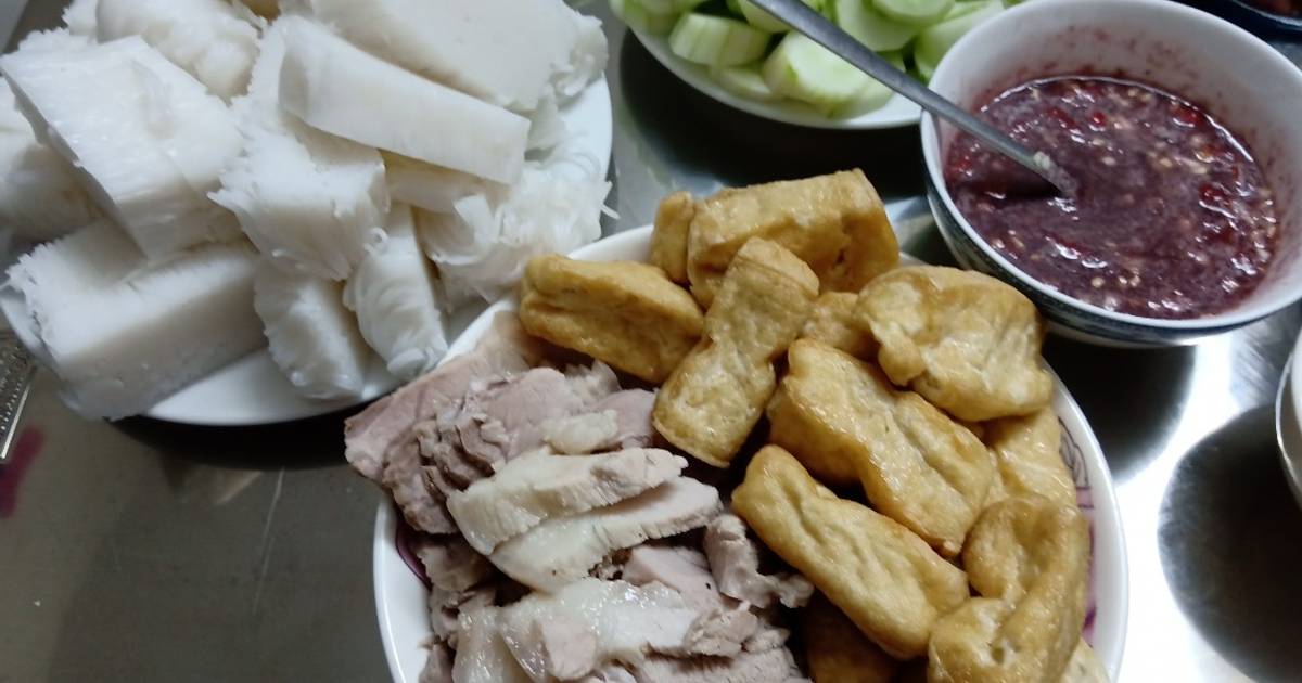 Bún Đậu Mắm Tôm Đơn Giản