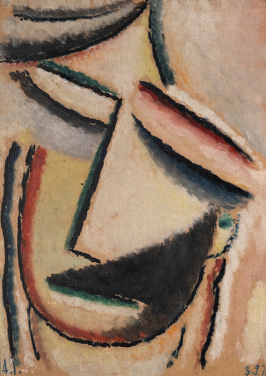 Abstrakter Kopf 1927