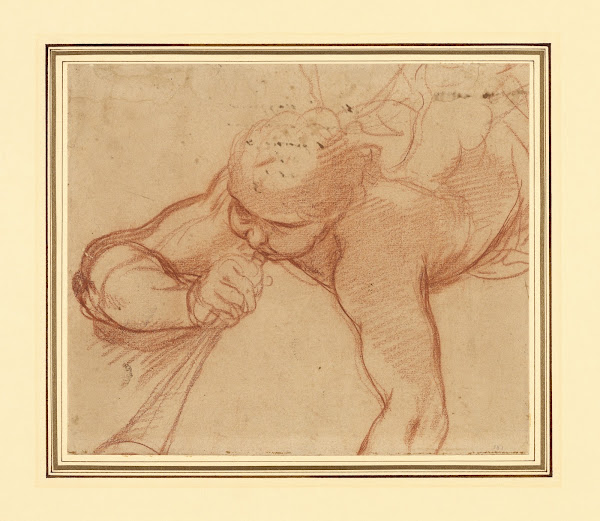 An Angel Blowing a Trumpet 1652