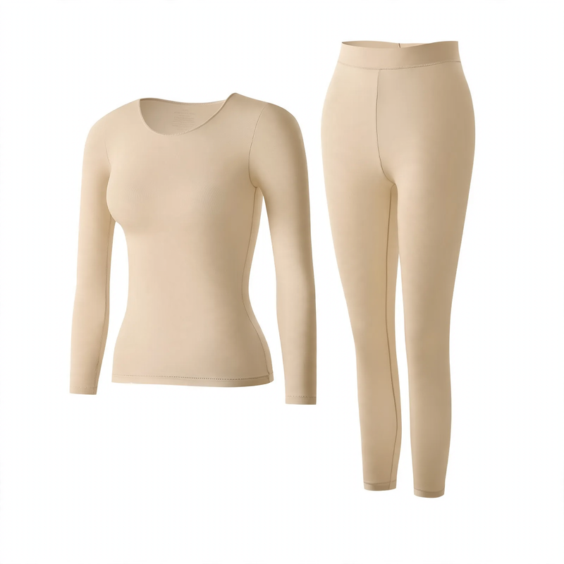 Shaping thermal underwear set for women