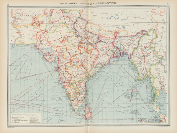 Indian EmpireIndustries and Communications 1908