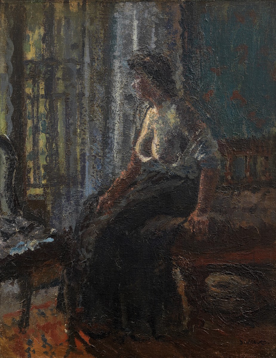 Woman Seated at a Window Mornington Crescent