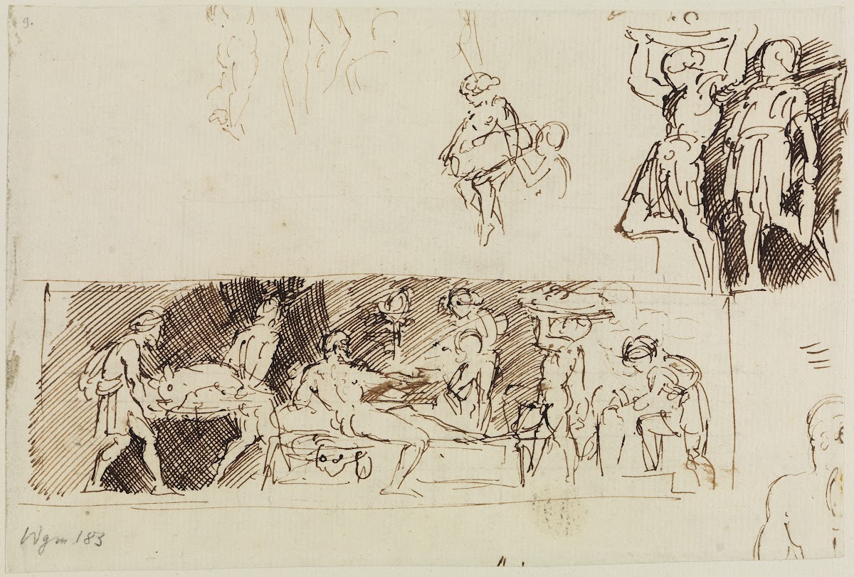 Herakles beim Mahl before 1842