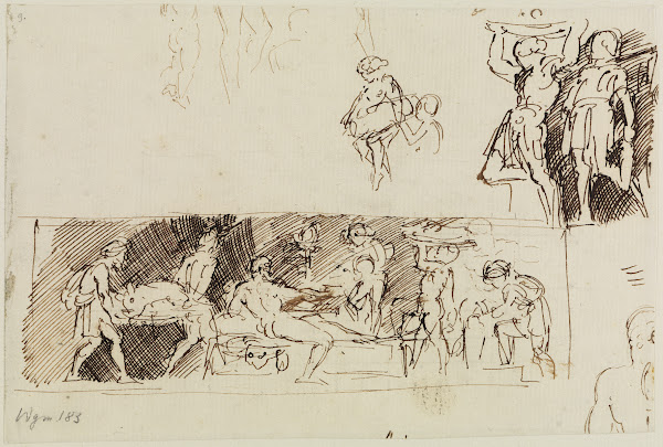 Herakles beim Mahl before 1842