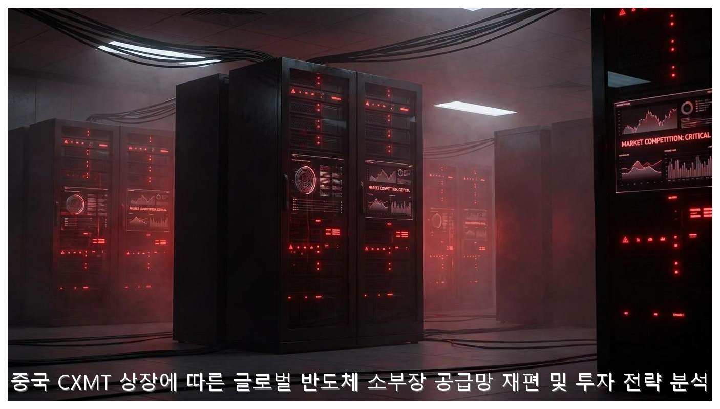 중국 CXMT 상장에 따른 글로벌 반도체 소부장 공급망 재편 및 투자 전략 분석 핵심 안내 및 분석 인포그래픽 (8)
