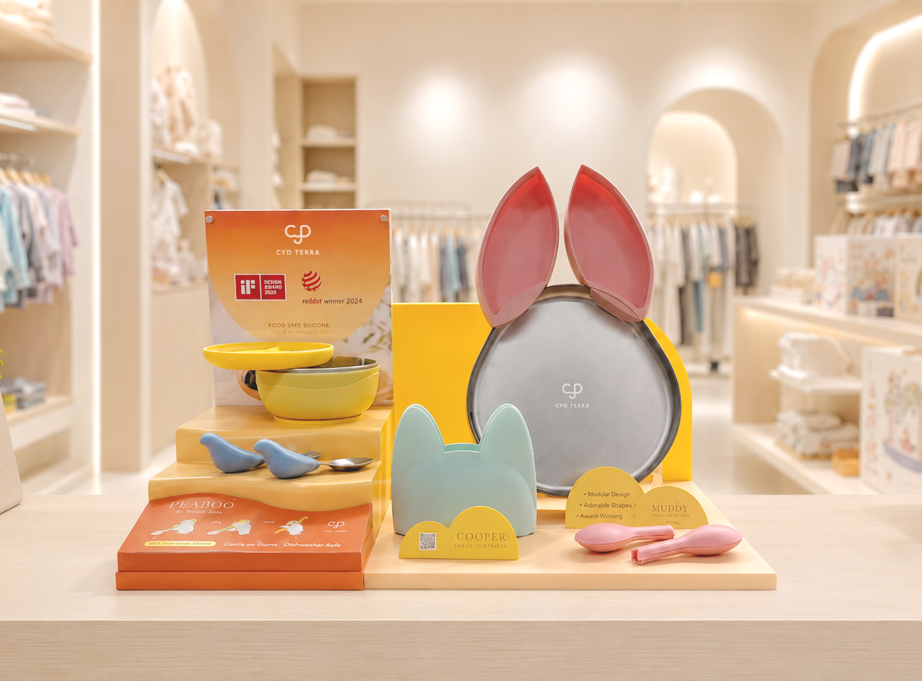 CYD TERRA Hong Kong Retail Display