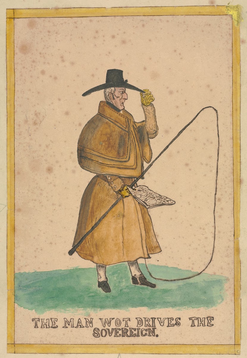 The Man Wot Drives the Sovereign c 181580