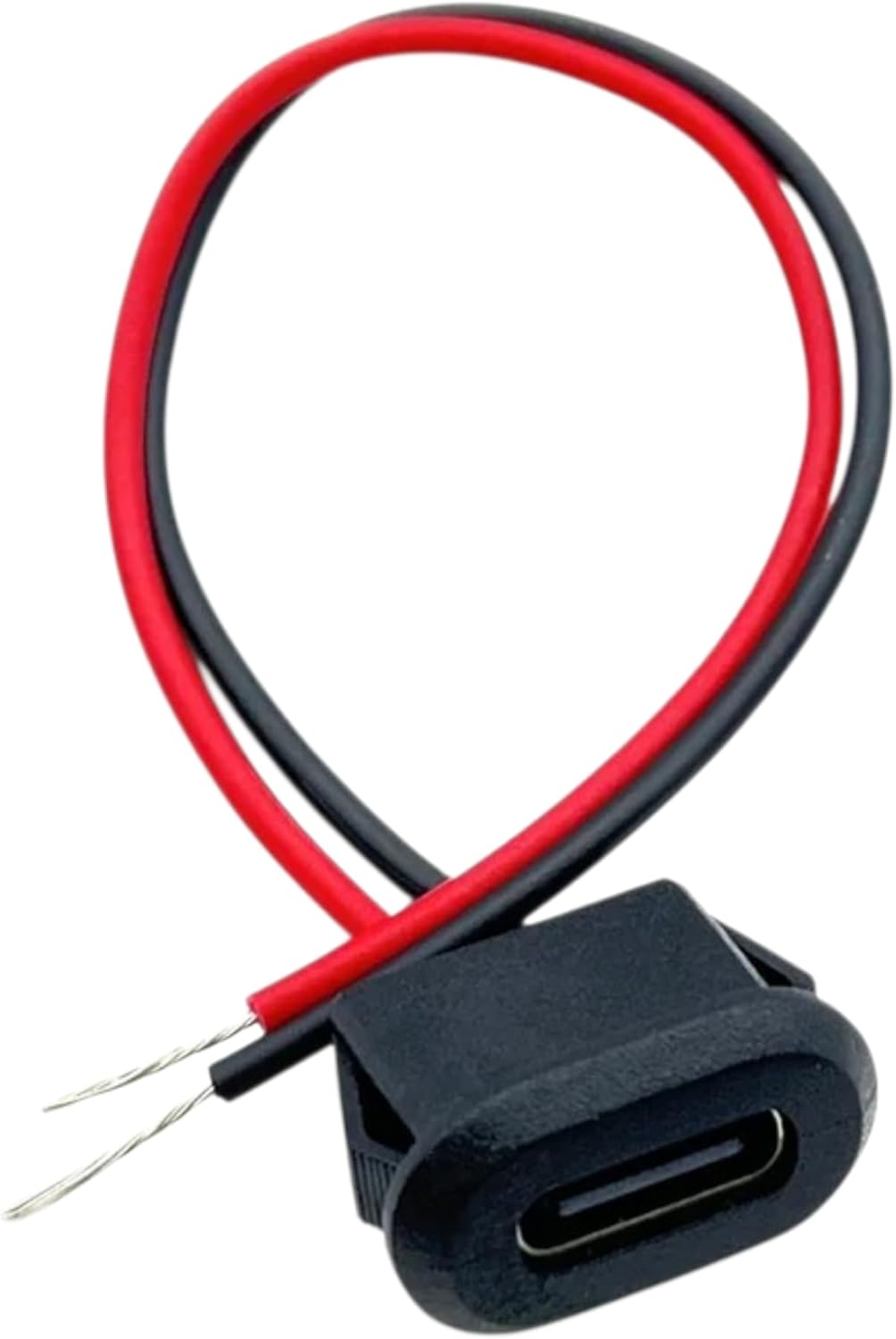 Type C Socket to 2 Wires