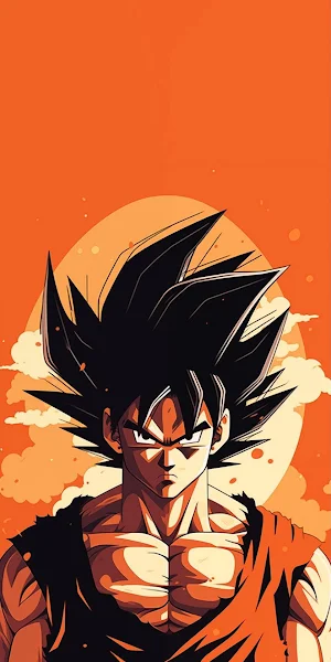 Goku From Dragon Ball iPhone Wallpaper Background