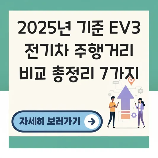 ev3 전기차 주행거리 비교 대표 이미지