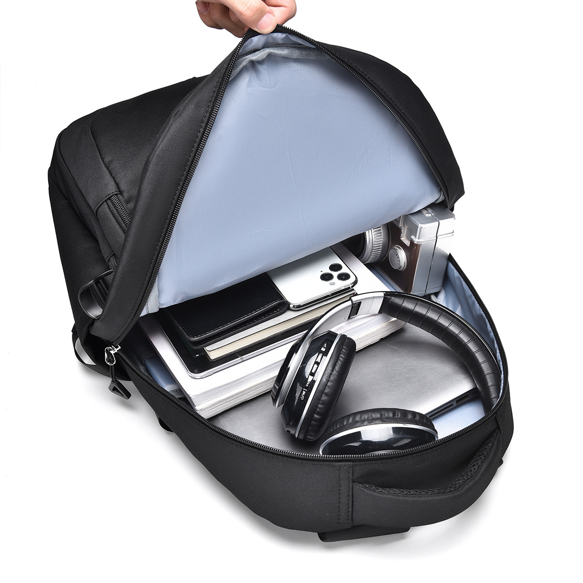 Polyester Backpack, 20–35 L, for laptops up to 14 inches
