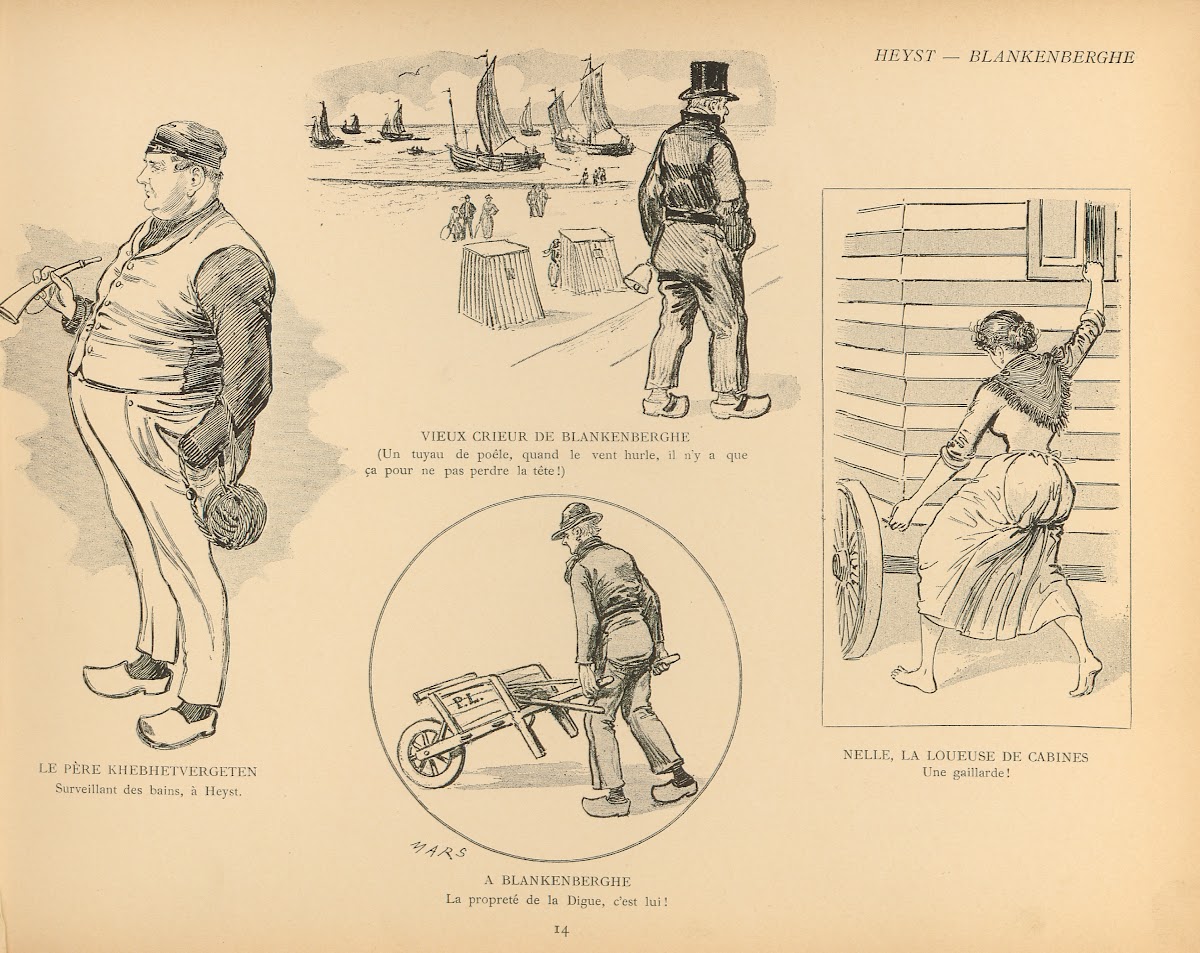 Croquis de plage Pl14 1890
