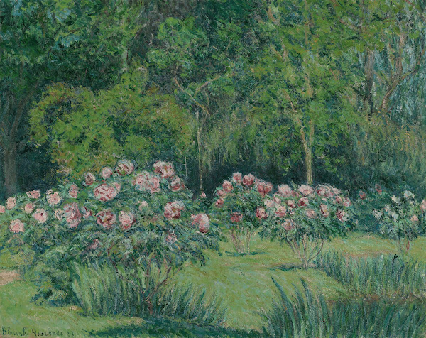 Le jardin à Giverny 1927