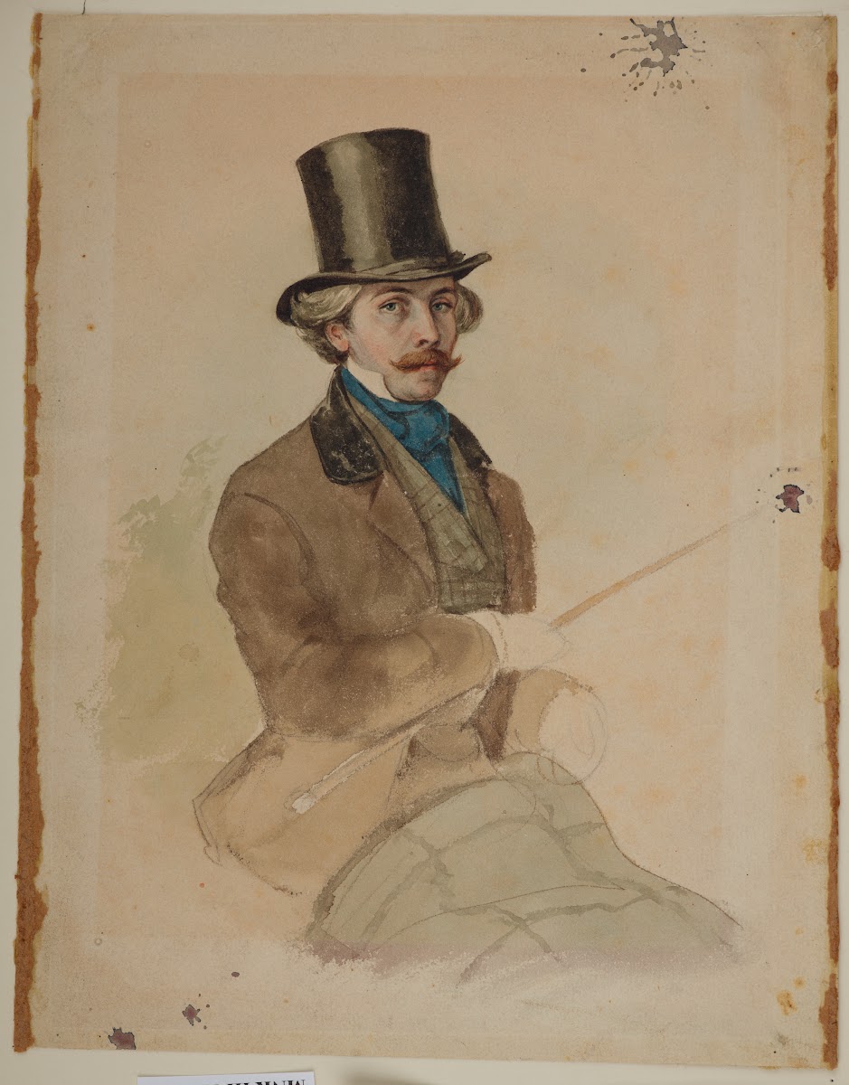 Portrait of Count Leon Rzewuski 1872
