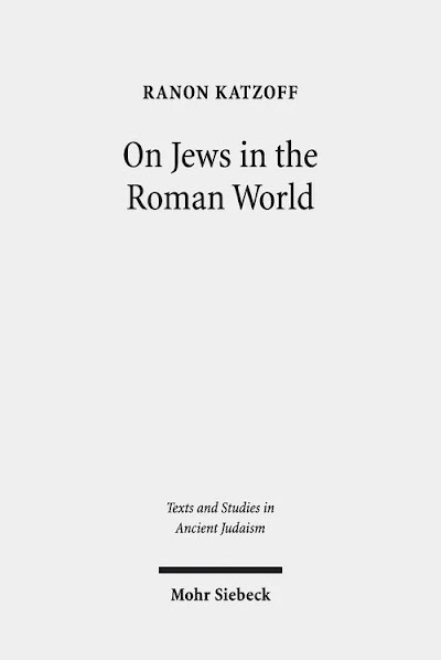 On Jews in the Roman World