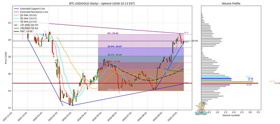BTC vs Gold 비교