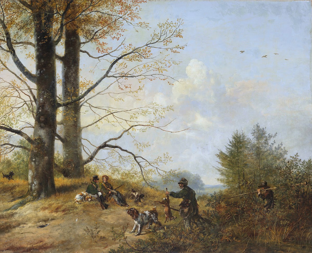 Rast nach der Jagd 1818