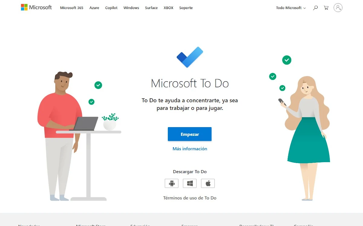 Captura de Microsoft To-Do