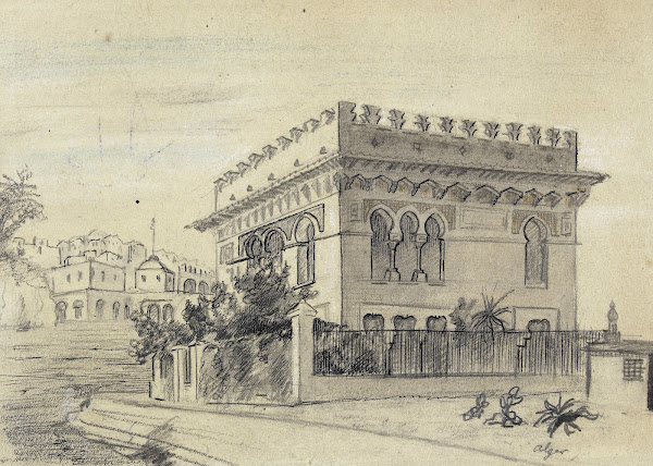 Un palais à Alger 1896