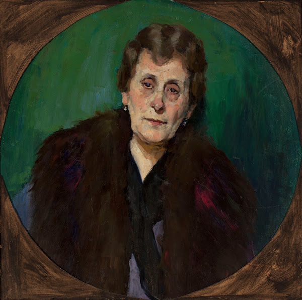 Portrait of Mrs MG between 1920 and 1921