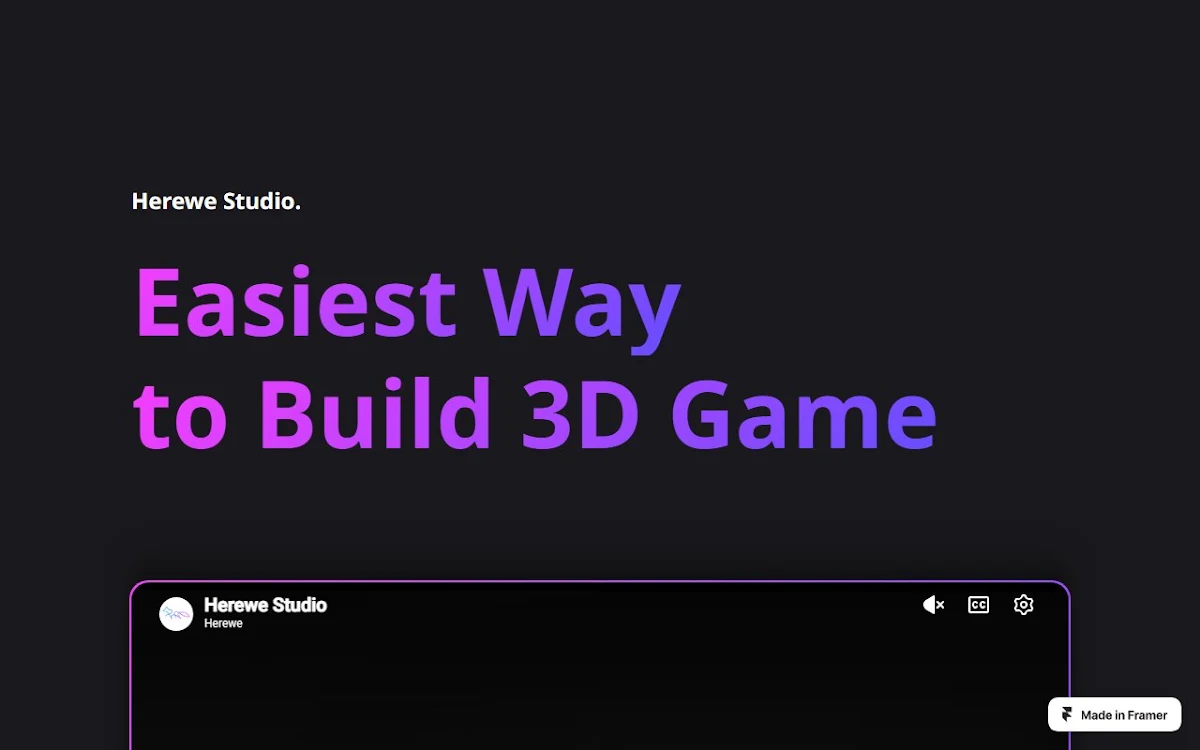 Captura de Herewe Studio