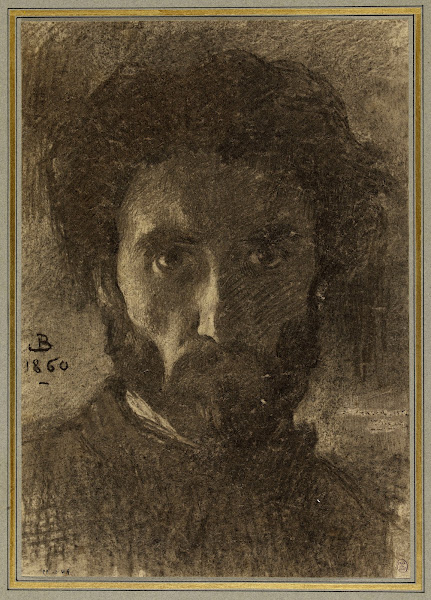 Portrait de lartiste 1860