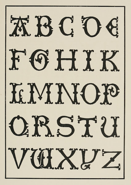 Early English Capitals 1 1902