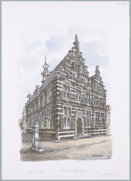 Stadhuis Naarden 1950