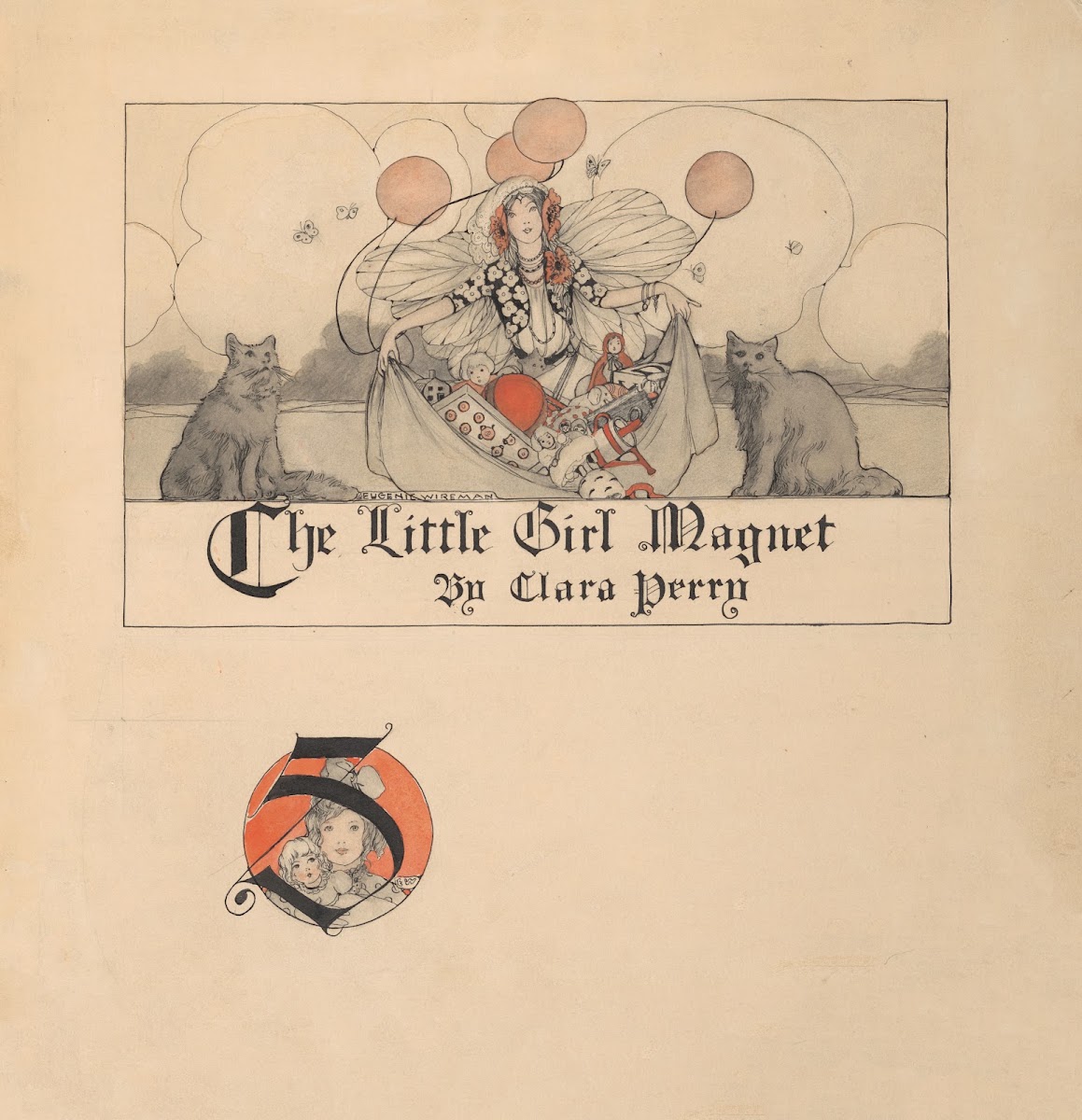 The Little Girl Magnet by Clara Perry 1910