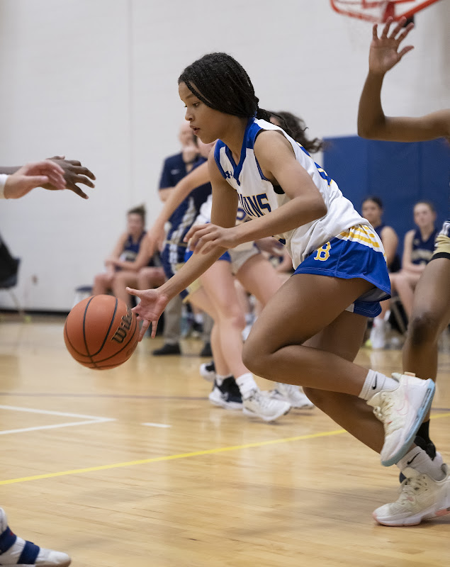 Photo from MS: Girl's Basketball of Amiyah Baylor