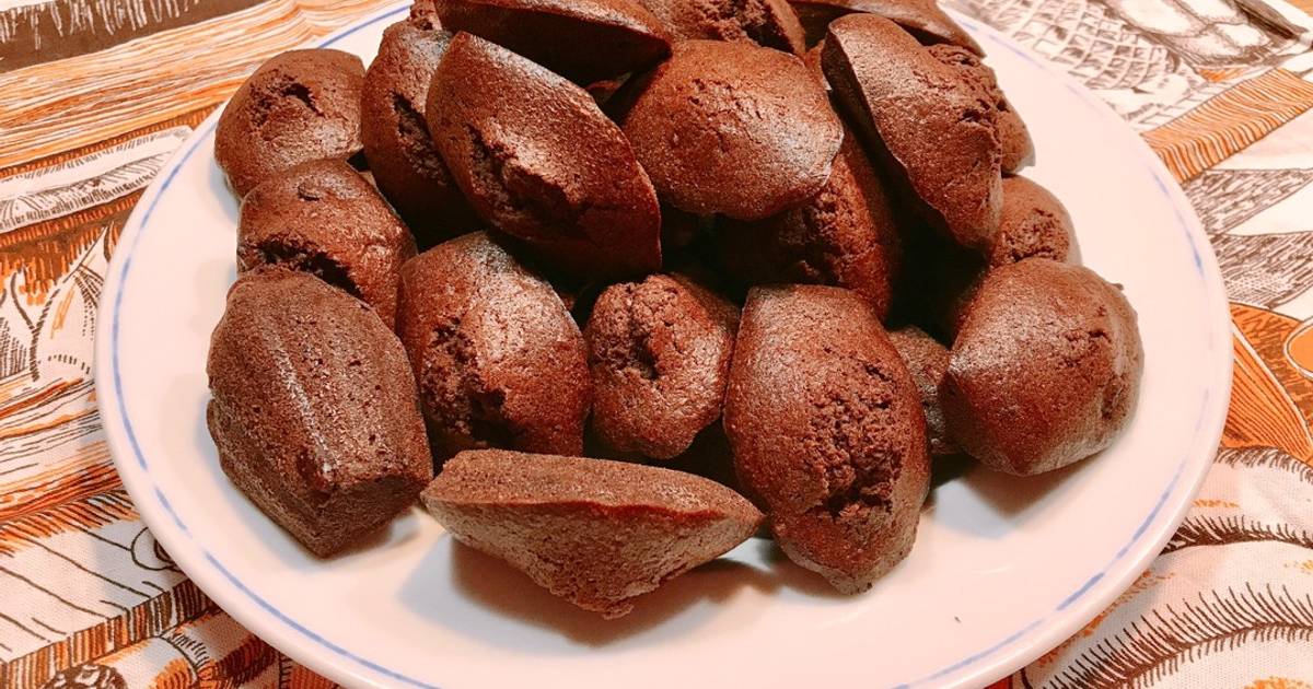 💚 Bánh Madeleines Phiên Bản Sô Cô La Đậm Đặc