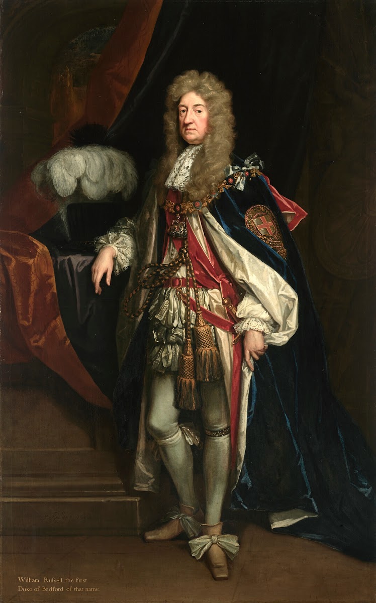 Portrait of William Russell 1st Duke of Bedford 1616 1700 1692
