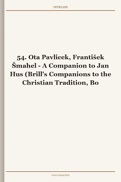 54. Ota Pavlicek, František Šmahel