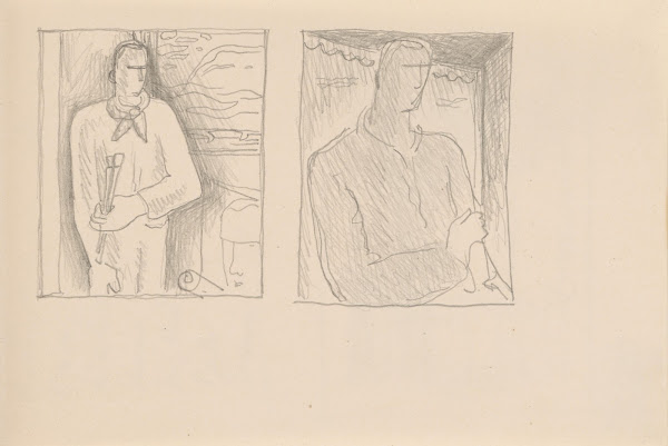 Sketchbook with Various Studies 19291931