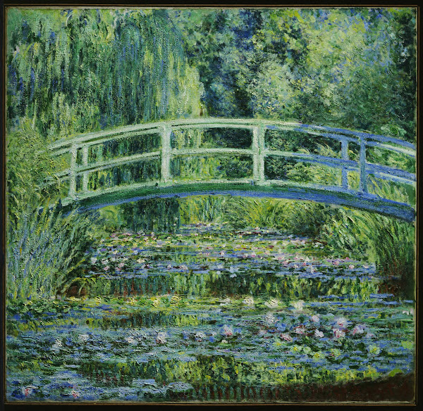 Water Lilies and Japanese Bridge 1899