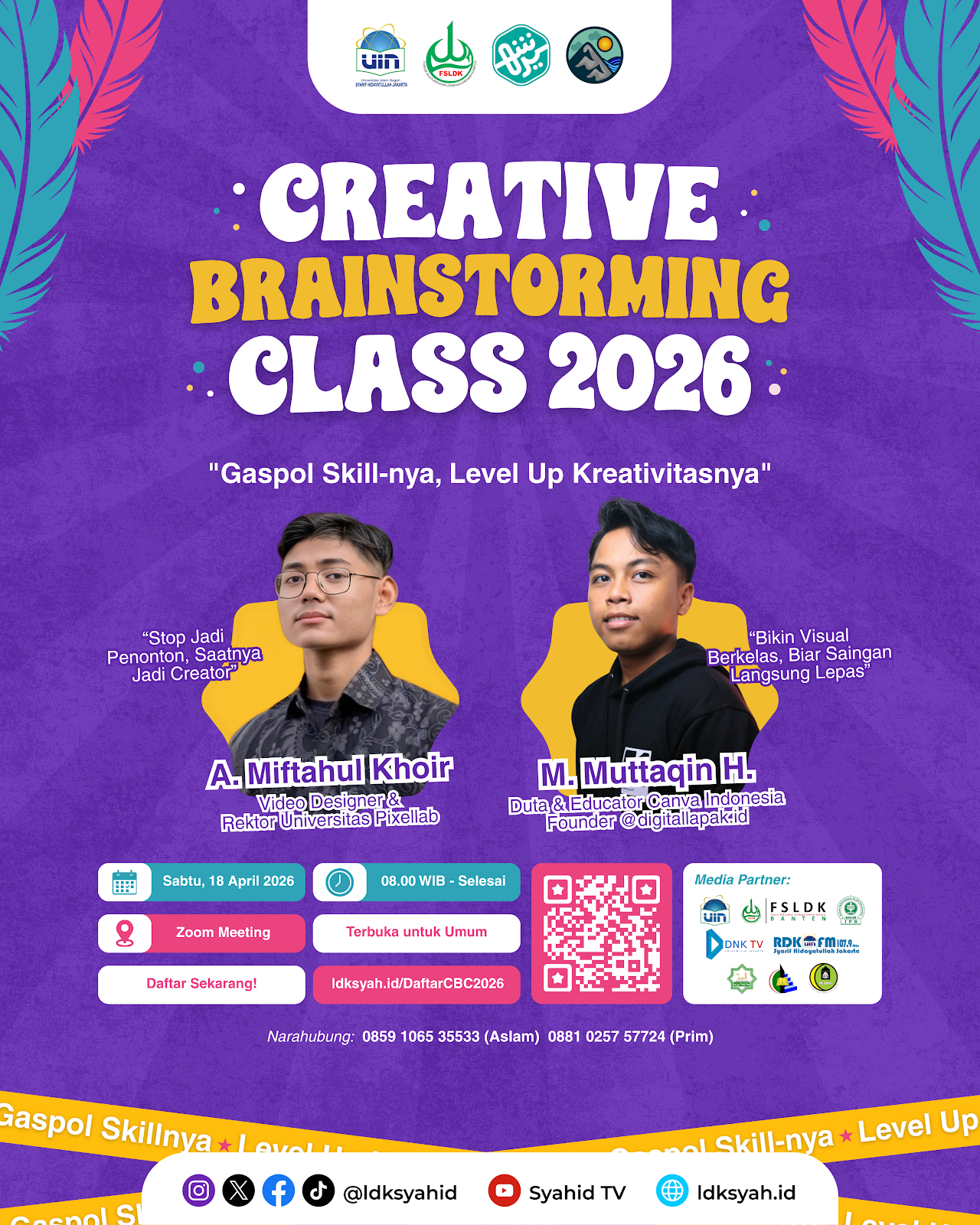 Creative Brainstorming Class (CBC) 2026