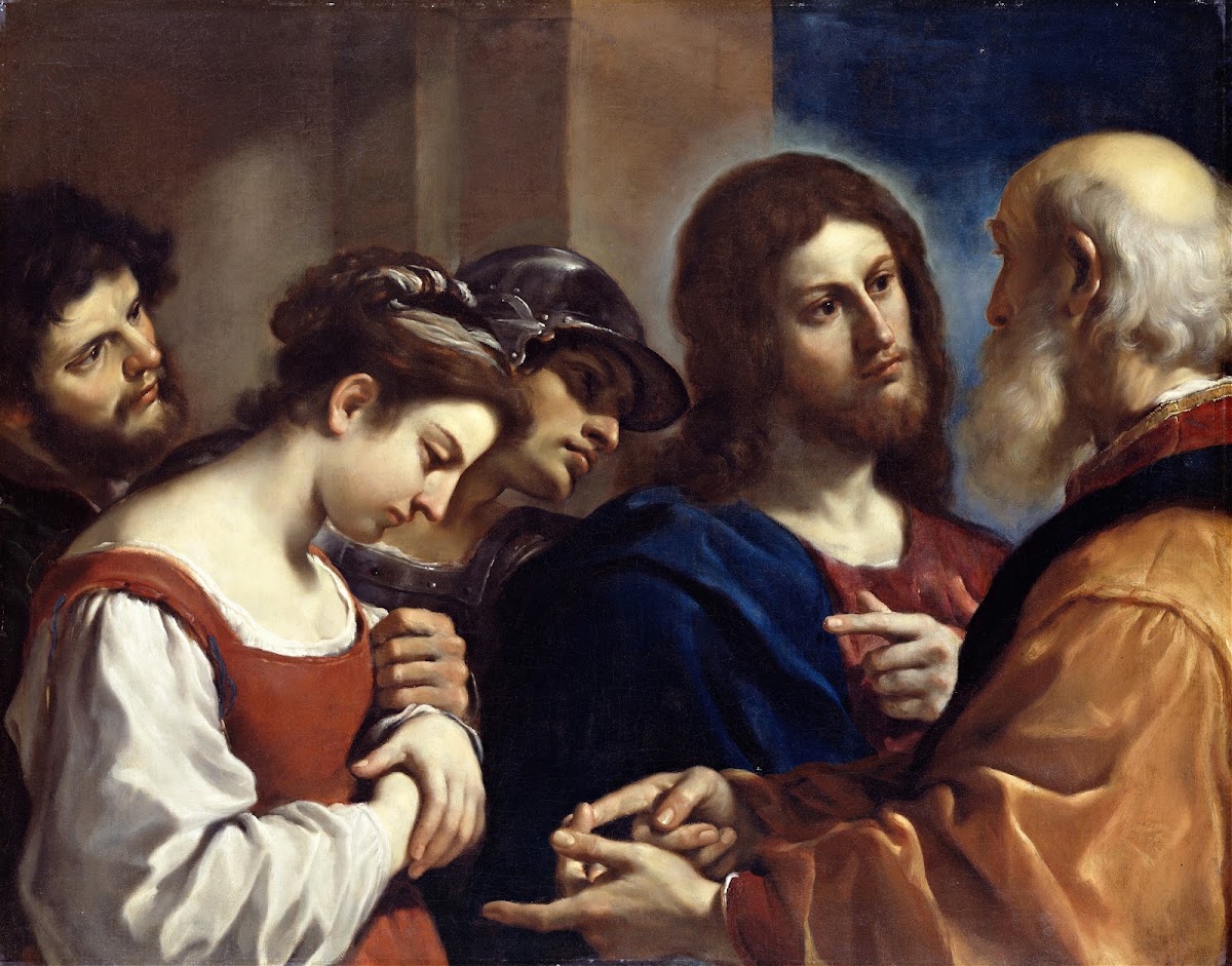 The Woman Taken In Adultery C1621