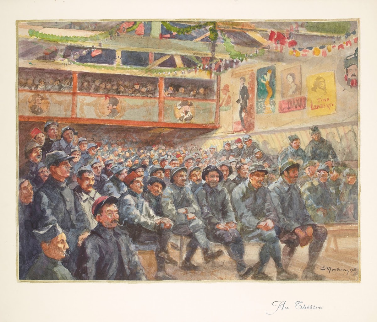 Au Théâtre 1916