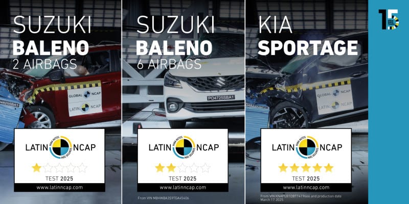 라틴 NCAP 충돌 테스트/사진=라틴 NCAP
