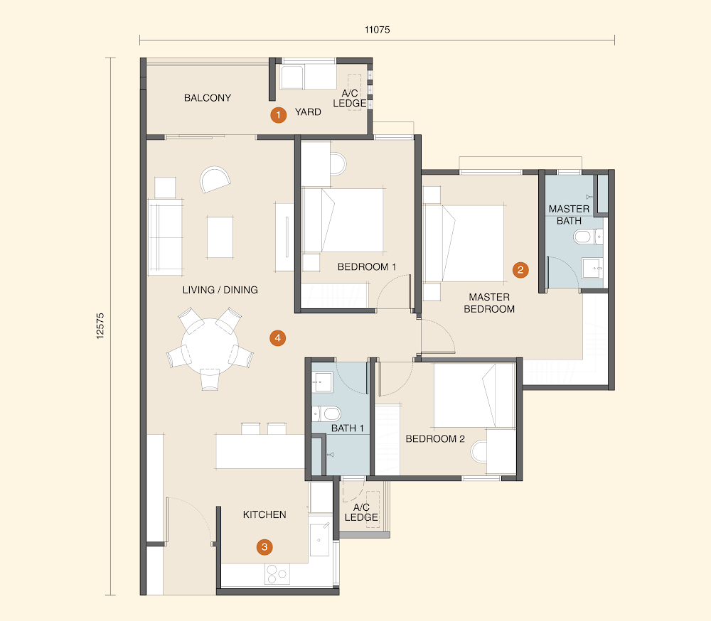 Myra Senja floor plan